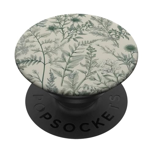 Sage Garden Green Floral PopSockets Adhesive PopGrip