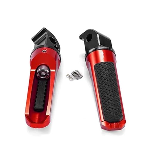 Footrests Arrière CNC Rouge pour CB1000R Neo Sports Cafe