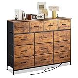 EKNKOZY Dresser TV Stand with...