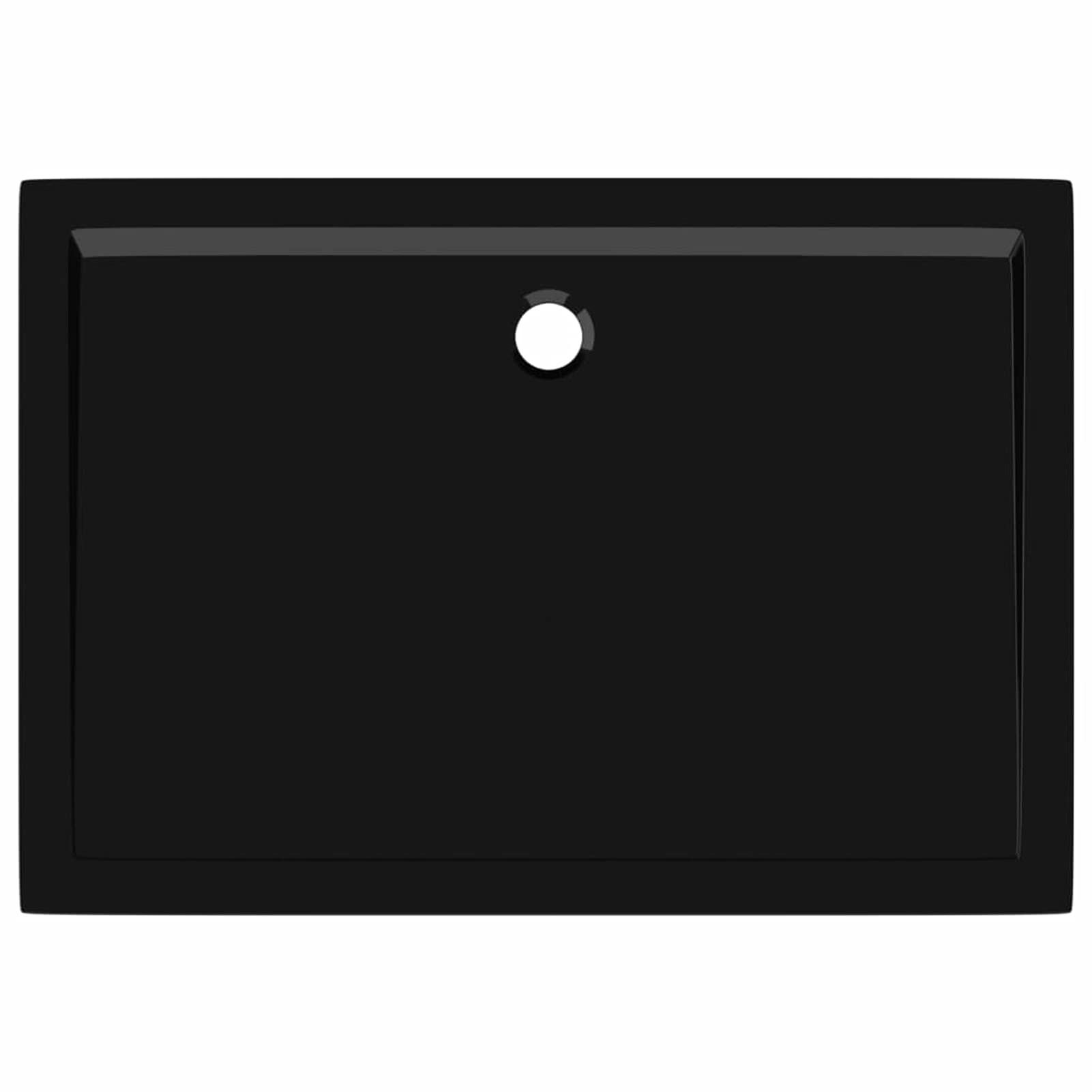 ARKEM Plato de Ducha Rectangular ABS Negro 70x100 cm Mamparas De Ducha