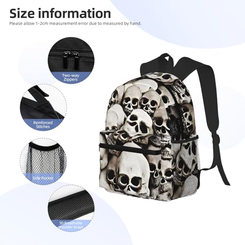 Sac à dos mexicain noir One Size pour homme et femme