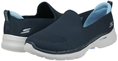 Image of Skechers Women Go Walk 6 Ocean Splash Walking Shoes