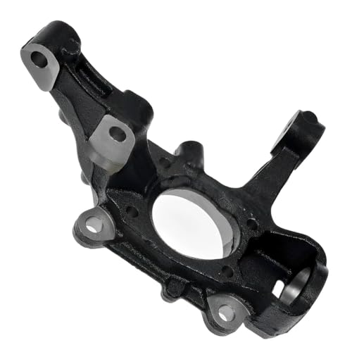 Image of Detroit Axle - Front Right Steering Knuckle for 2009-2018 Dodge Journey, 2010 2011 2012 2013 2014 2015 2016 2017 Passenger Side Steering Knuckle Assembly Replacement