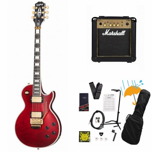 Epiphone/Alex Lifeson Les Paul Custom Axcess Quilt Ruby AbNX Ct\ bV Marshall MG10AvtGLM^[S҃ZbgR