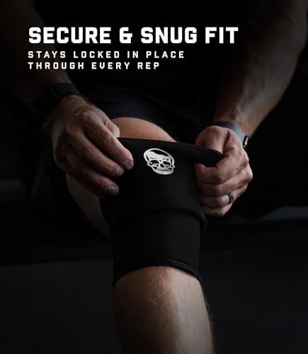 Image of Gymreapers 5MM Knee Sleeves for Weightlifting, Squats, Powerlifting, and Functional Training - Compression Knee Support for Men & Women - Joint Protection & Recovery - Pair