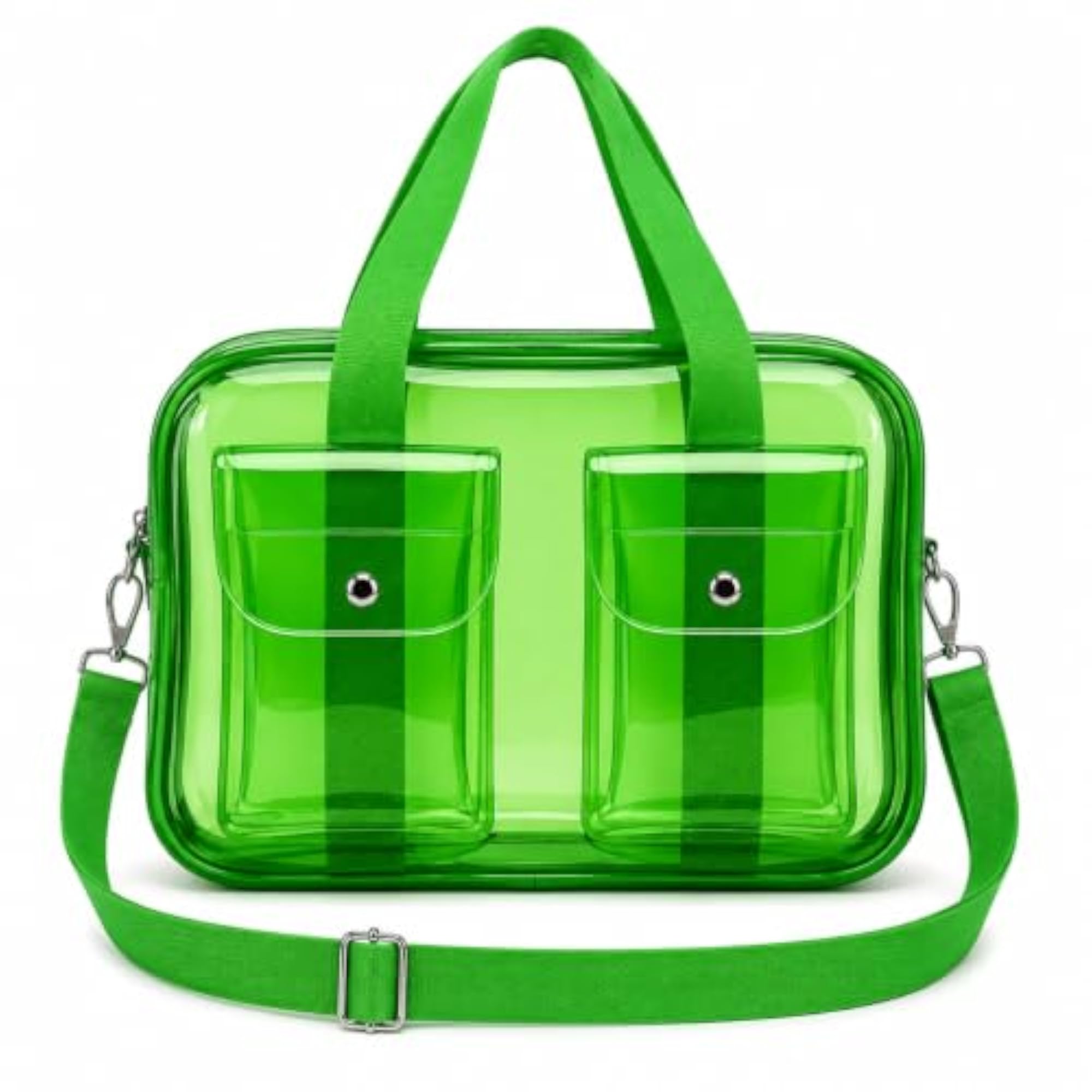 Pierre Cadault Transparent Travel & Daily Use Handbag