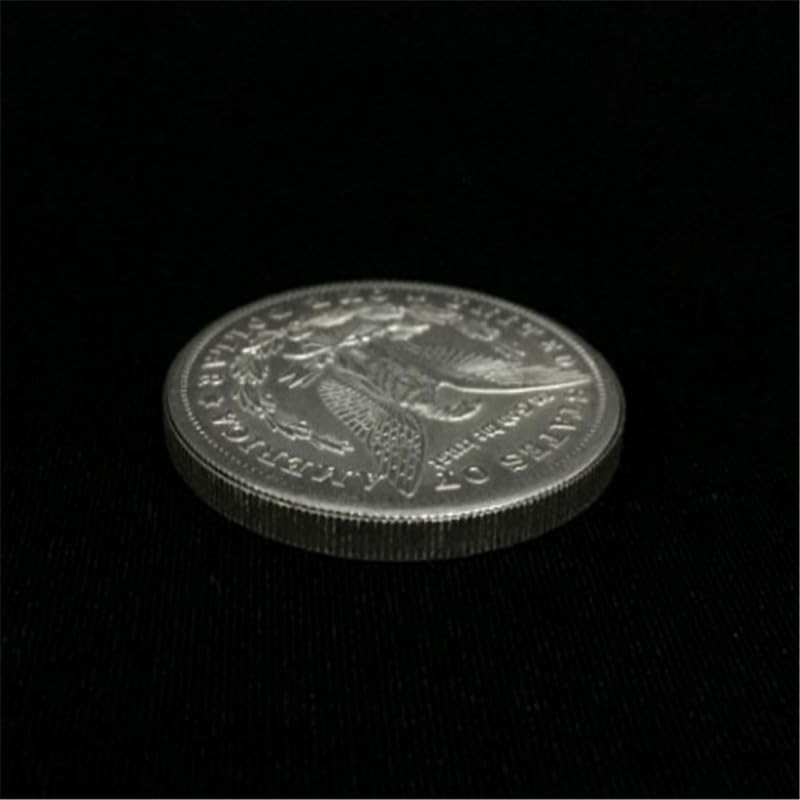SUMAG Triad Coins (Morgan Dollar Version) Magic Tricks Close up Magic Props Gimmick Coins Vanishing Super Visual Effect