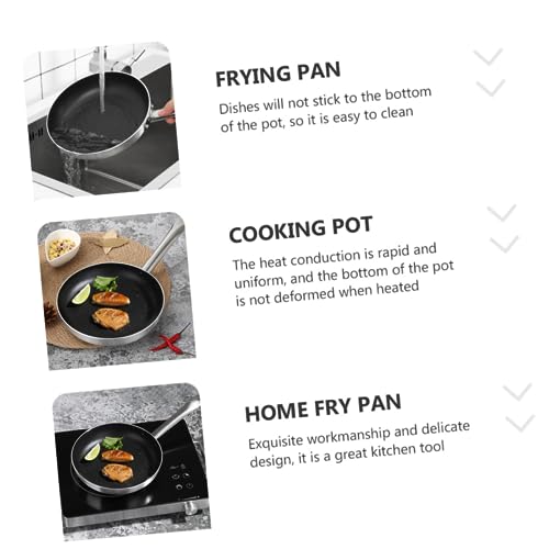Wok de aluminio antiadherente con base plana miniatura 2