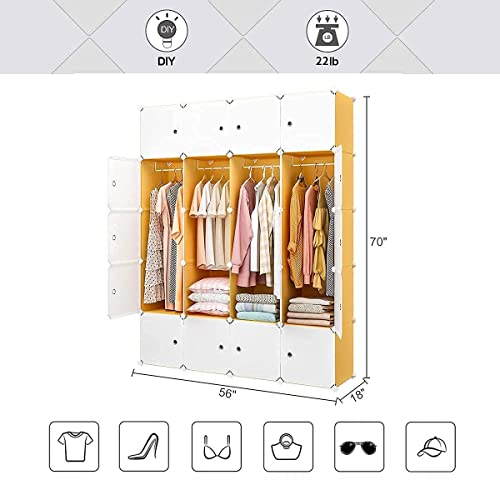 image for MAGINELS Portable Wardrobe Closets 14