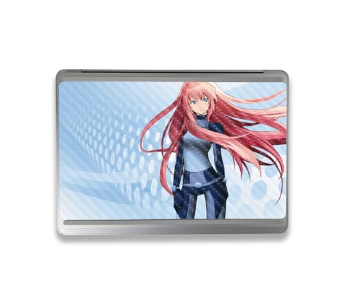 Image of MightySkins Carbon Fiber Skin Compatible with Microsoft Surface Laptop Studio 2 (2023) Full Wrap Kit - Anime Spy | Protective, Durable Textured Carbon Fiber Finish | Easy to Apply | Made in The USA