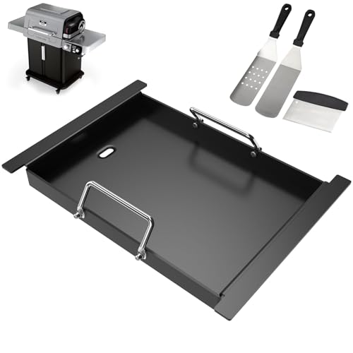 Griddle Plate for Ninja FlexFlame PG300 Grills Nonstick Half Griddle Insert for Ninja FlexFlame XSKHLFGRIDLE Grill Replacement Accessories