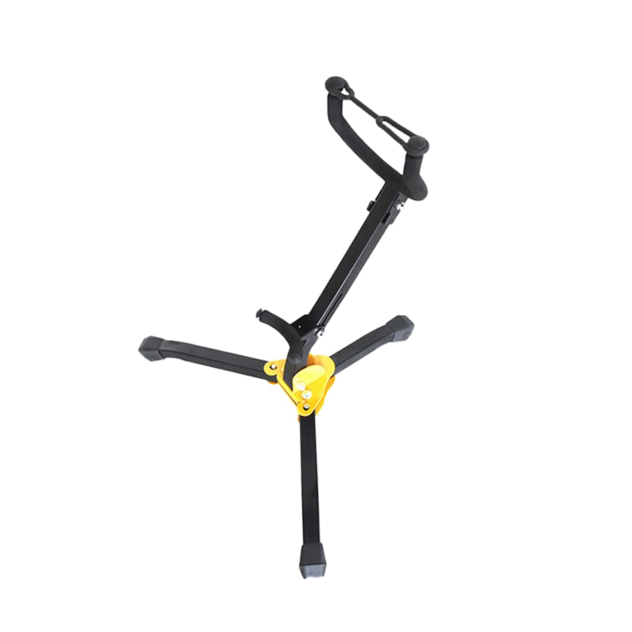 Levemolo Metal Saxophone Stand Durable and Lightweight Sponge Cover Perfect for Saxophones and Trumpets