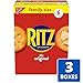 RITZ Original Crackers, Snacks for Kids and Adults, Bulk Lunch Snacks, Family Size, 3 Boxes
