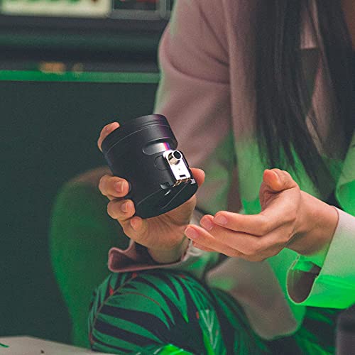 Tectonic9 Manual Grinder Automatic Dispenser Large 2.5" Aluminum Alloy #TOP7