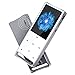 MYMAHDI MP3 Player, Bluetooth 16GB Lossless,FM Radio/Records by one Key, Max up to 128GB,Silver