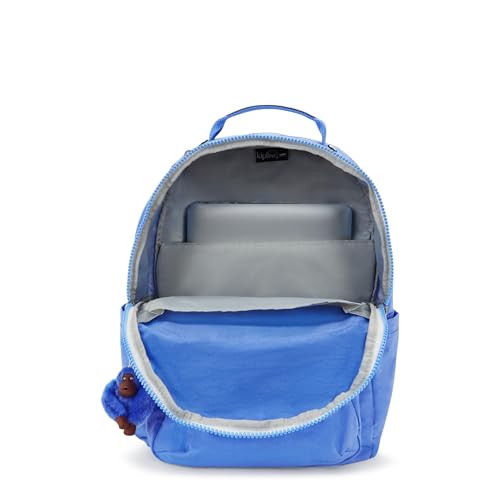 Image of Kipling Women's Seoul 15 inch Laptop Backpack, Durable, Roomy with Padded Shoulder Straps, Built-In Protective Sleeve
