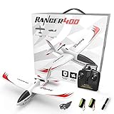 Gettesy Segelflugzeug Ferngesteuert, 2.4Ghz 4CH RC Flugzeug Spielzeug mit Xpilot Gyroskop für Anfänger, Flieger mit Einer Spannweite von 400mm - RTF