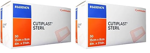 CUTIPLAST steriler Wundverband 15cmx8cm, 50 St (Packung mit 2)