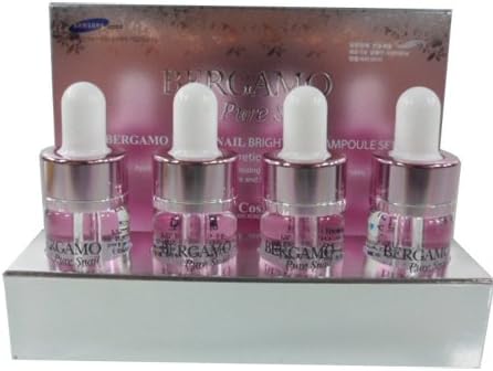 Bergamo Pure Snail Brightening Ampoule Set 4 Bottles, Volume 13 Ml 4.