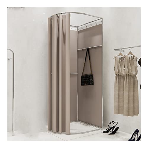 Tienda de campaña portátil para vestidor, para centros comerciales, tiendas de ropa y dormitorios, fácil instalación, ligera y compacta, color mil
