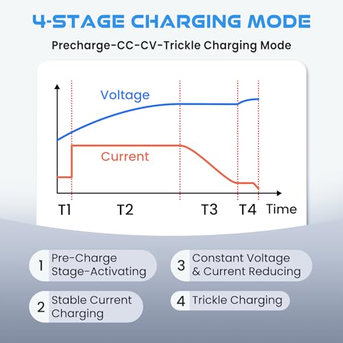 Chargeur LiFePO4 14.6V 30A pour restaurer les batteries à cycle profond - 5