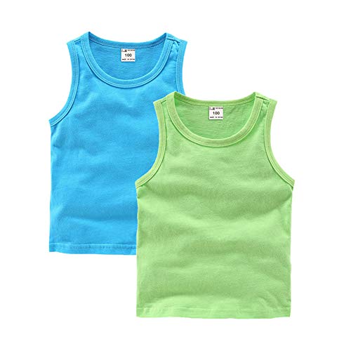 DQCUTE camiseta regata lisa para bebês meninos e meninas camisetas camisetas camisetas camisetas de