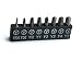 Silverhill Tools ABSTW1 Triwing Bit Set Starting With Size .6mm (Y000) for iPhone; 8 Tri-Wing Tri-Point (Y) Sizes Included Up To Y5