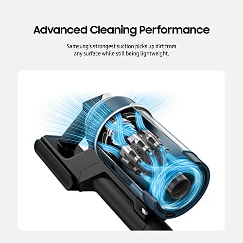 Samsung Bespoke Jet Cordless Stick Vacuum Cleaner With All In One Clean Station, Powerful Floor Cleaning For Carpet, Hardwood, Tile, Lightweight, Hepa Filtration, Woody Green #TOP3