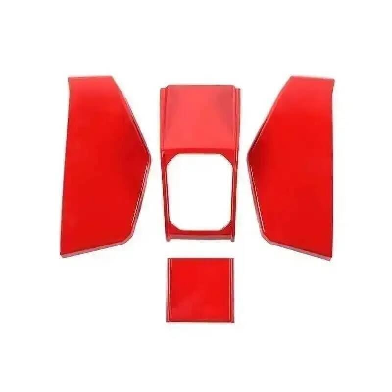 Auto Zierleistenabdeckung Auto-Innenraum-Schalttafelabdeckung Für Suzuki Für Jimny 2019–2025(Red)