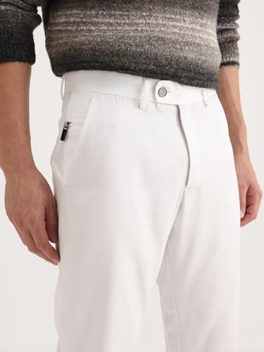 Image of Rare Rabbit Regular fit Plain Trouser