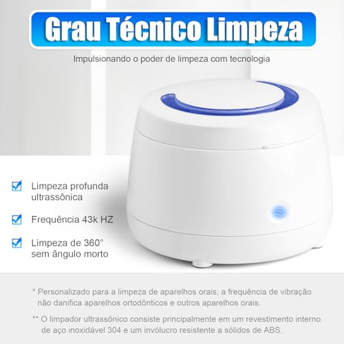 Retainer Cleaner Machine Verde, Limpador Ultrassonico, Máquina de Limpeza Ultras de Alta Frequência