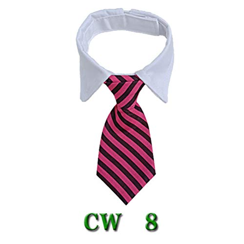 VILLCASE 8 Cravatte per Cani e Gatti con Design a