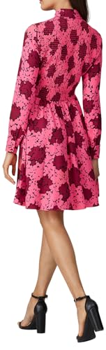 Image of kate spade new york Women's Pink Bubble Dot Smocked Dress