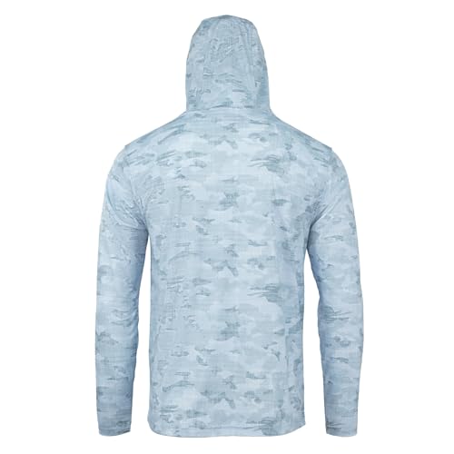 The American Outdoorsman Mens Long Sleeve Hoodie, UPF 50 Sun Protection Pullover Shirt2