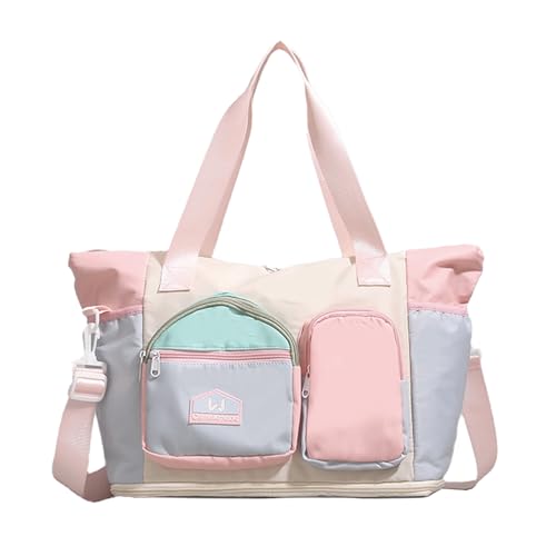 Tote Bag for Women,Luggage with Trolley Sleeve Travel Duffel Bag,Sport Gym Tote Bag,Expandable Weekender Carry On Bag,Personal Bag for air Travel,Lightweight Overnight Bag