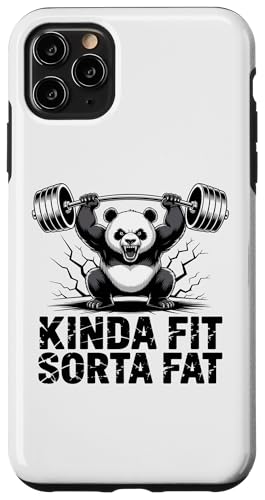 Kinda Fit Sorta Fat Funny Panda W tBbglX EGCgteBO X}zP[X iPhone 11 Pro Max p