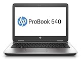 Procesador Intel i5 de 6a gen HP ProBook portátil 640 G2 i5-5200U/ram 8GB/disco 256GB-SSD/14\"FHD/Win 10 Pro / Teclado italiano, sin DVD, (certificado reacondicionado)