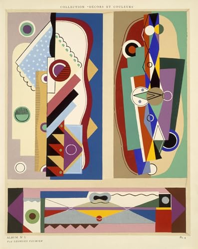 Cuadro de lienzo abstracto de Georges Valmier para renovar el diseño del salón, 60x90cm