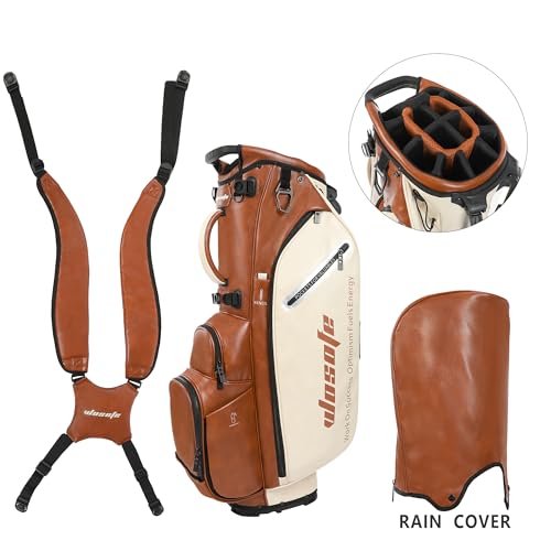 wosofe 14-Way PU Leather Stand Bag