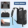 Trunab Portable Oxygen Concentrator Backpack, POC Carrying Bag Compatible with Inogen One, Caire Freestyle Comfort, Oxygo, Black