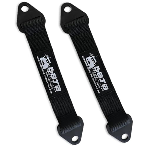 Heavy Duty Suspension Limit Straps (10) – Quad Wrap Design, Chrom...