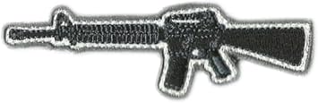 Iron On Patch Emblem - AR-15 Die Cut - 3"