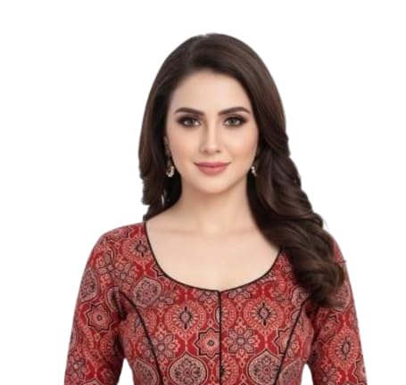 Women's Printed Round Neck Short Sleeves BlouseComfortable, Breathable, Lightweight, Skin Friendly SL45-image-45