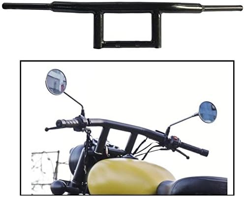 HB32 Bike Stylish Handlebar Custom Made Curved Pipe/Handle Bar Rod Black for Bajaj Avenger 220 Cruise
