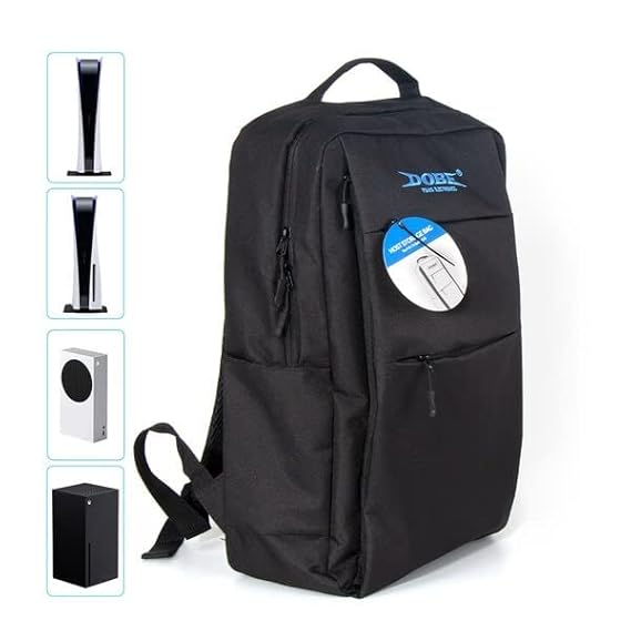 New World PS5 Travel Bag Case Travel Backpack Storage Carrying Case