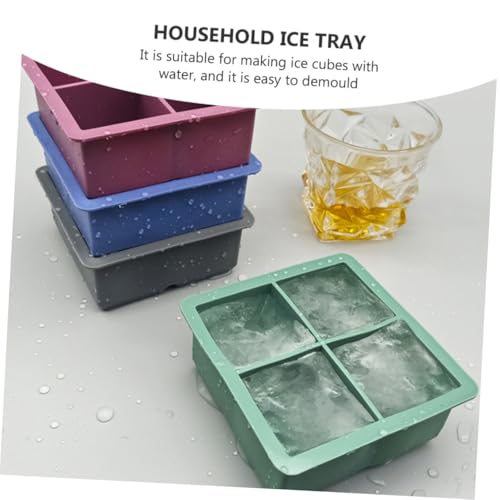 Bandeja de silicona para cubitos de hielo Zerodeko miniatura 3