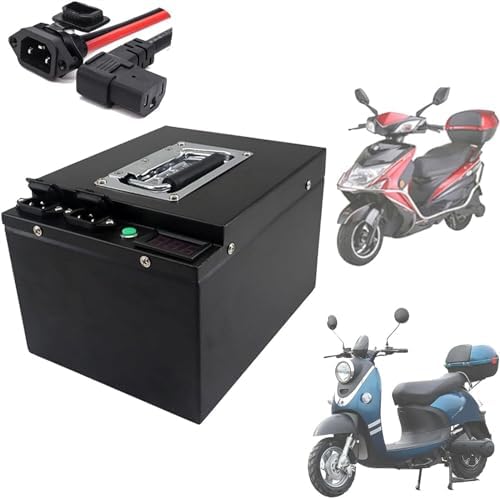 KhUkhu 48V 60Volt E-Bike Moped Motorcycle Battery Pack lectric Bike Lithium Battery for Bicycle Tricycle Pedelec for 500-2500W Motor (Color : 48v 45ah) KhUkhu 48V 60Volt E-Bike Moped Motorcycle Battery Pack lectric Bike Lithium Battery for Bicycle Tricycle Pedelec for 500-2500W Motor (Color : 48v 45ah)