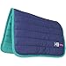 Hyspeed Reversible Two Colour Saddle Pad - Navy/teal - One Size