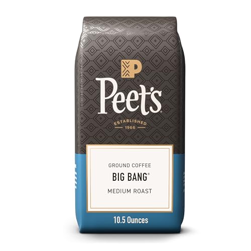 Peet's Coffee Ground Coffee Medium Roast, Big Bang, 10.5 Ounces - image 1