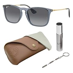 Polished Transparent Blue Frame | Polarized Grey Lens